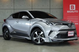 2018 Toyota C-HR 1.8 Mid SUV AT วิ่งเพียง 34,745 KM มีรับประกันจากศูนย์ 5 ปี หรือ 150,000 KM B3937